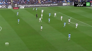 گل اول منچستر سیتی به سالفورد (گل به خودی)