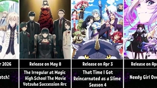 انیمه های بهار 2026