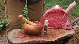 تجربه آشپزی در طبیعت: استیک روی آتش با کباب‌پز جنگلی