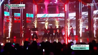 اجرا آهنگ Adrenaline از Ateez در Show!Music Core