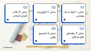 راهنمای انتخاب پرده برای خانه عروس