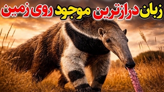 زبان درازترین موجود روی زمین ، مورچه خوار غول پیکر