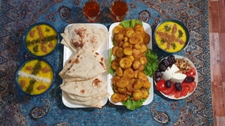 ایده افطاری ساده راحت مقوی
