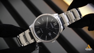 ساعت سیتیزن صفحه طوسی Citizen Eco-Drive BM6978-77E