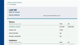 جیسو ترک جدیدی به نام LIKE ME رو در   ASCAP (سازمان حق و نشر آهنگسازان و ترانه‌سراها در آمریکا) به ثبت رسونده