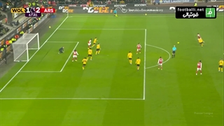 خلاصه بازی ولورهمپتون 2-2 آرسنال