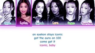 لیریک AI اهنگ EYEKONIC از کتسای(Katseye)