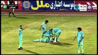 گل اول پیکان به آلومینیوم اراک (سوپرکاشته مهدی نجفی)