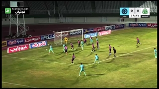 خلاصه بازی آلومینیوم اراک 1-1 پیکان