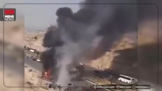 تصادف زنجیره‌ای در یک بلوار در بندرعباس