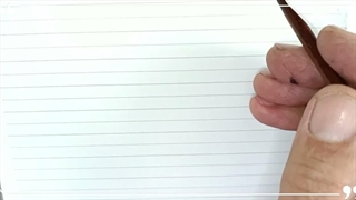 جلسه اول خط درشت نستعلیق