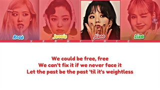 کاور بلک پینک از آهنگ Free از Kpop demon hunters هوش مصنوعی