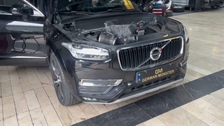 کیپ شدن رادیات بخاری ولوو XC90