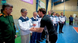 اختتامیه پنجمین دوره مسابقات فوتسال کارکنان شرکت صنایع معدنی فولاد سنگان