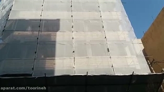 فروش توری ایمنی (لفاف نما) ساختمان با ارسال۰۹۱۱۹۰۹۳۹۲۳