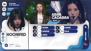 MEOVV - 'Abracadabra (Org. Brown Eyed Girls)' | Line Distribution