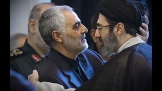 |ما همه خون‌خواه پدر، گوش به فرمانِ پسر♡| همچنان دست خدا بر سر ما ، همچنان خامنه‌ای رهبر ما♡|
