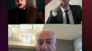 تمسخر شاهزاده پهلوی توسط دوتا خارجی:))