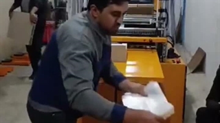 نصب و راه اندازی دستگاه دوخت و برش نایلون