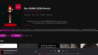 آهنگ LIKE JENNIE ورژن GOLDEN DISK بنازم بانو جنیییی
