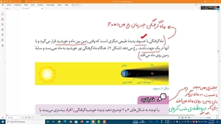 علوم هشتم - فصل 14 - نور و ویژگی های آن - بخش دوم