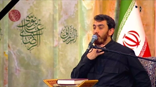 روضه حاج مهدی رسولی حرم‌ مطهر رضوی بعد از خبر شهادت دکتر علی لاریجانی