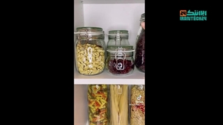 نگهداری حبوبات و تنقلات ,ترشی و مربا
