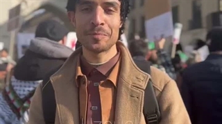 من دلم با دیدن این‌ویدئوها گرم می‌شه. اینکه مظلومین جهان قلب‌هاشون باهامونه.