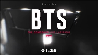 لایو کامل کنسرت کامبک ARIRANG BTS
