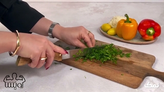 آموزش تهیه سالاد رژیمی با گندم سیاه