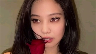 Jennie in red vibe