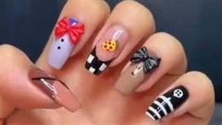 دیزاین ناخن (❁´◡`❁)*✲ﾟ*{توضیحات}