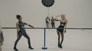 پشت صحنه ی MV اهنگ Go از گروه بلک پینک