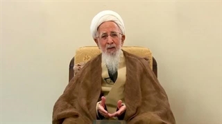 بغض و گریه آیت الله جوادی آملی از بزرگی مردم ایران
