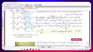 فیلم شماره 3  تندی انتشار امواج عرضی