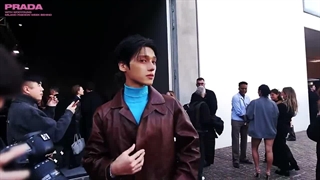 ولاگ فشن شوی Wooyoung عضو Ateez برای مراسم Prada 2026 زیرنویس فارسی
