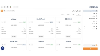 ساخت حساب معاملاتی در eplanet brokers