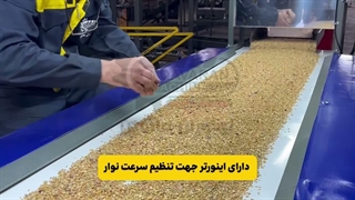 دستگاه نوار نقاله حبوبات