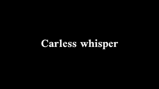 Carless whisper با صدای بنگچان (کامل نیست!)