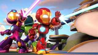 انیمیشن ملاقات با مرد آهنی و دوستان شگفت‌انگیزش فصل اول قسمت 08 با دوبله فارسی/Iron Man and His Awesome Friends2025