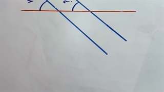 خط م و د موازی اند