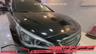 خدمات تخصصی خودروهای سوناتا ال اف پولیش و احیای رنگ بدنه ی ال اف صافکاری pdr سوناتا ال اف