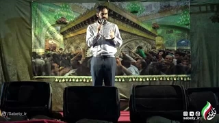14050208: سخنرانی پرشور امیرحسین ثابتی در روز شصتم جنگ در میدان آیت الله سعیدی