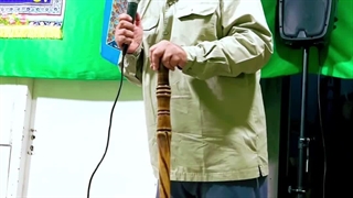 منقبت کیست که پیغام ما سوى خراسان برد