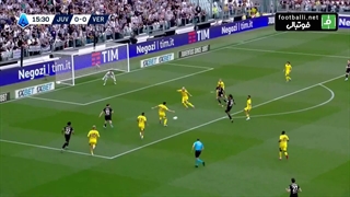 خلاصه بازی یوونتوس 1-1 هلاس ورونا