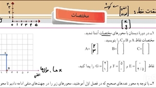 تدریس صفحه ۱۰۴ ریاضی هفتم _ صالحی