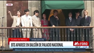 ویدیو کامل حضور بی‌تی‌‌اس در بالکن کاخ ملی Palacio Nacional در مکزیک ♡