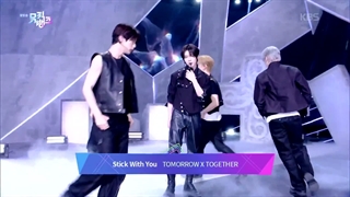 اجرای اهنگ STICK WITH YOU از TXT