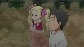 تماشای انیمه جذاب Re:zero (شروع زندگی در دنیایی دیگر) ف1ق10