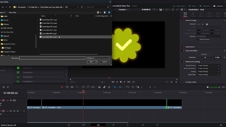 فیلم آموزش Check Mark and Cross Mark Pack DaVinci Resolve